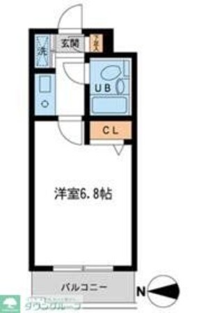 ハーモニー上北沢の物件間取画像